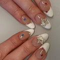 Gemstone French Nails