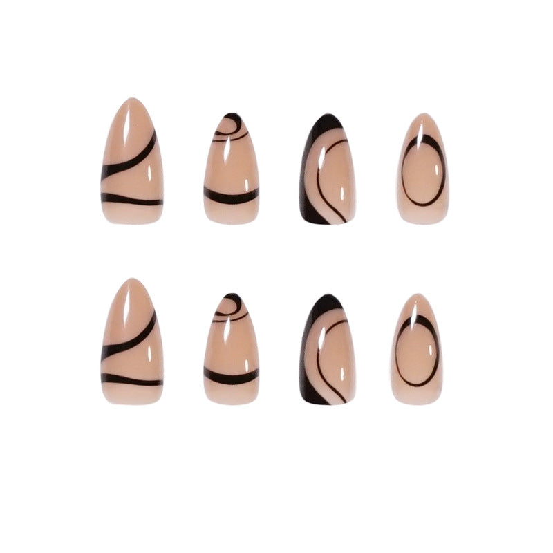 Noir Nude Nail